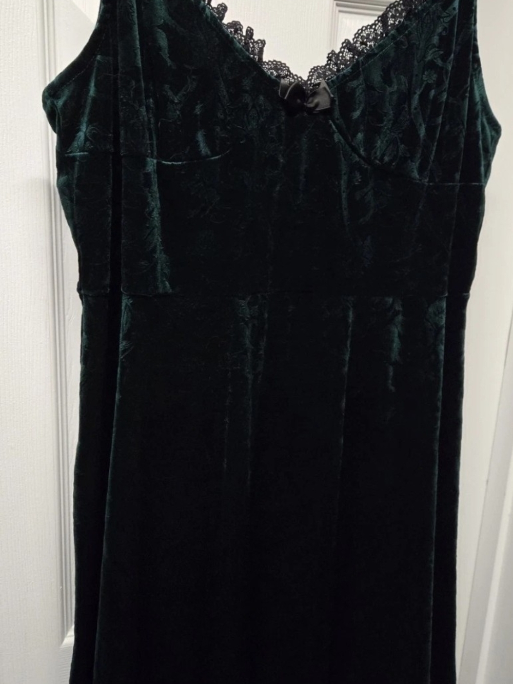 KILLSTAR Mistress of Mayhem Skater Dress Green Black - Picture 3 of 4